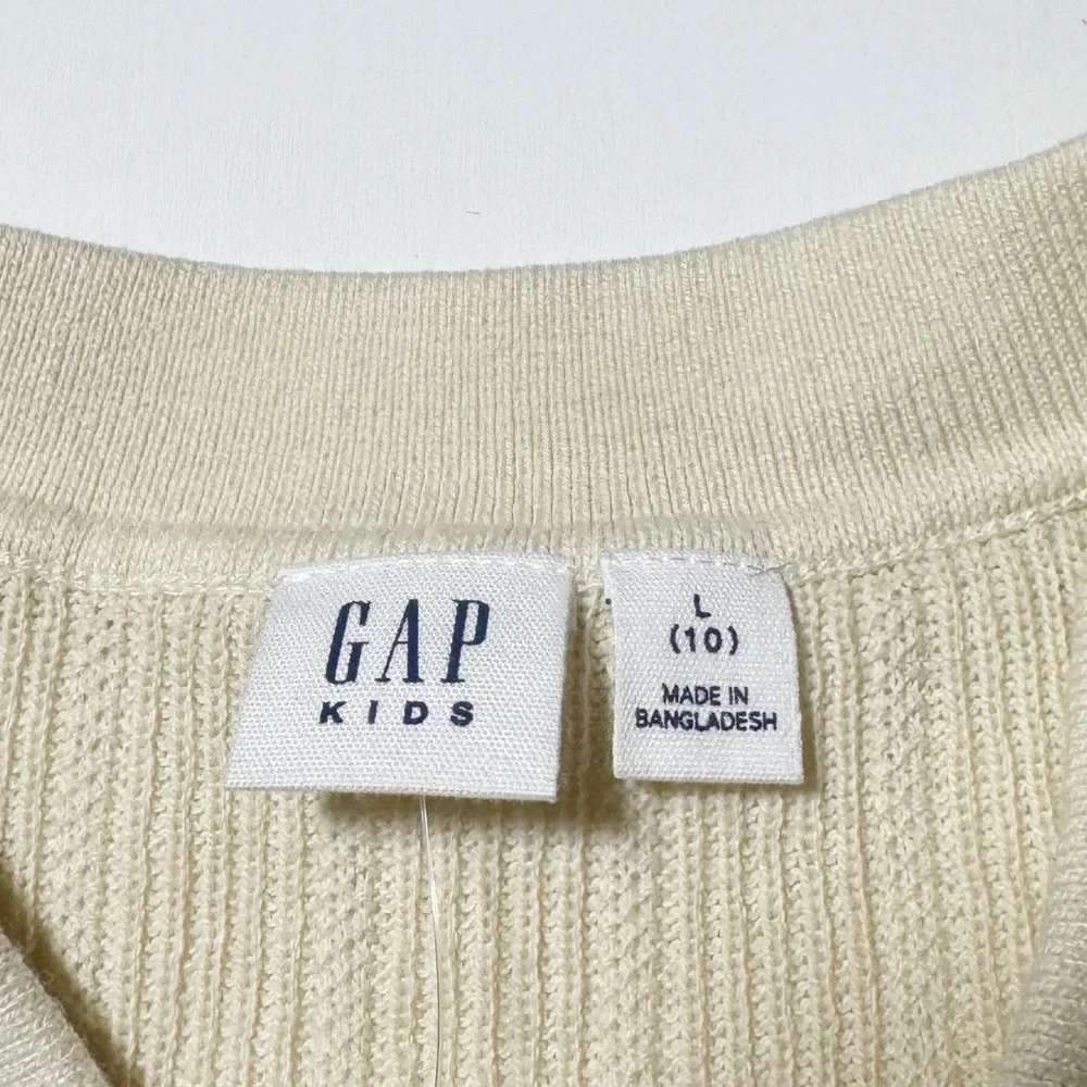 GAP Kids Rib Knit Polo Shirt